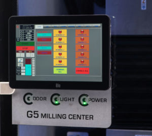 Tecnogaz G5 Milling Machine control panel